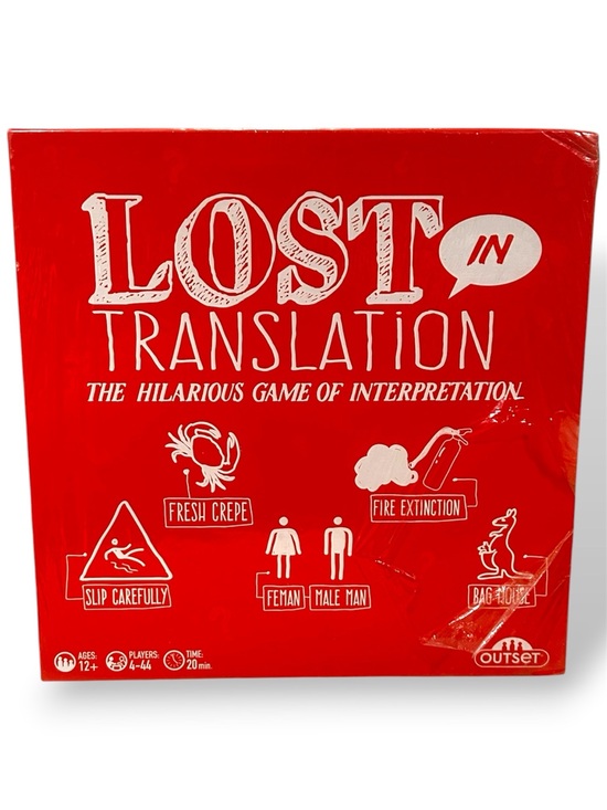 Outset Media Other - NEW Sealed Lost in Translation Outset Media Party Family Board Game Ages 12+